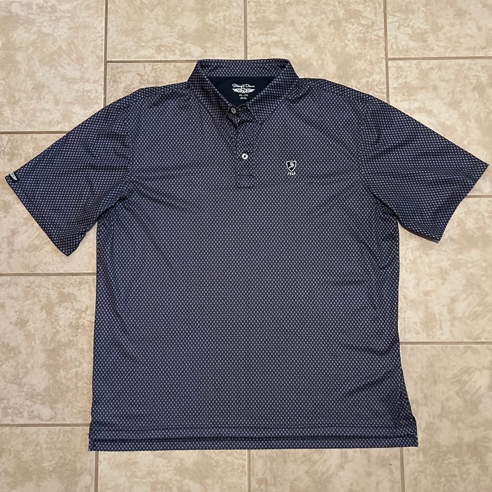 Men’s XXL Straight Down Golf Polo Shirt